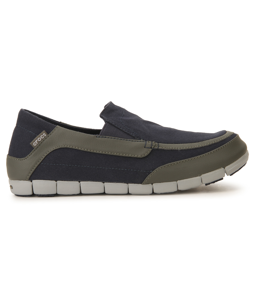 Buy Crocs Mens Blue Loafers Online @ ₹6995 from ShopClues