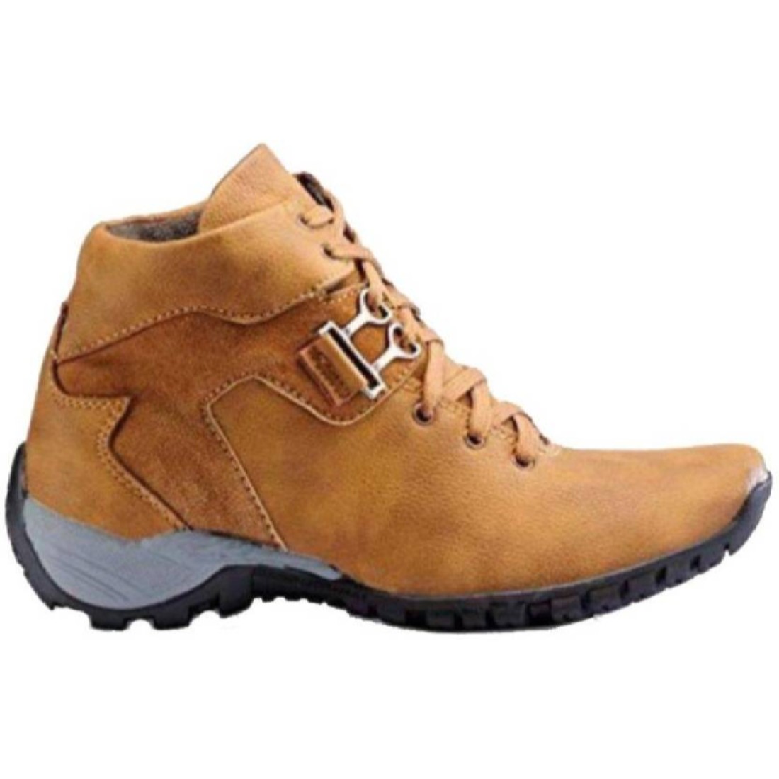 Buy Big Fox Lace-up Casual Tan Synthetic TPR Boots For Men Online ...