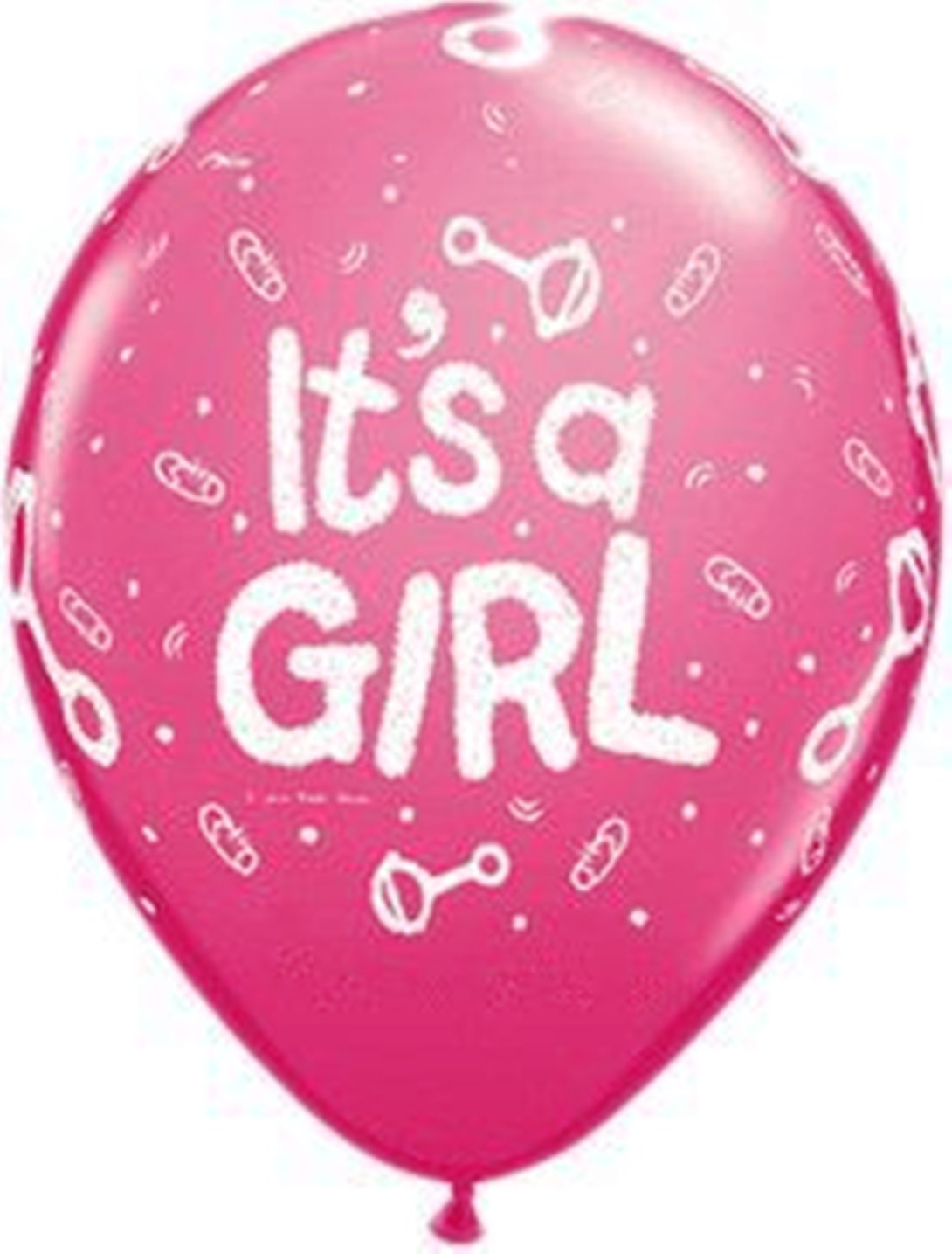 Buy Metallic Hd Balloons Its A Girl 2 Packets 50 Balloons Online ₹322 From Shopclues