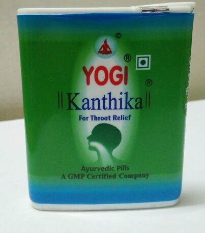 Pilules Ayurvédiques Yogi Kanthika 140 - Soulagement De La Gorge - Lot De 5 Boîtes - Ingrédients Naturels - Neuf