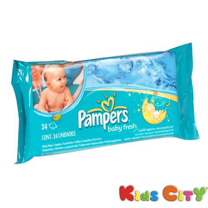 Pampers Wipes 24Pc - Baby Fresh