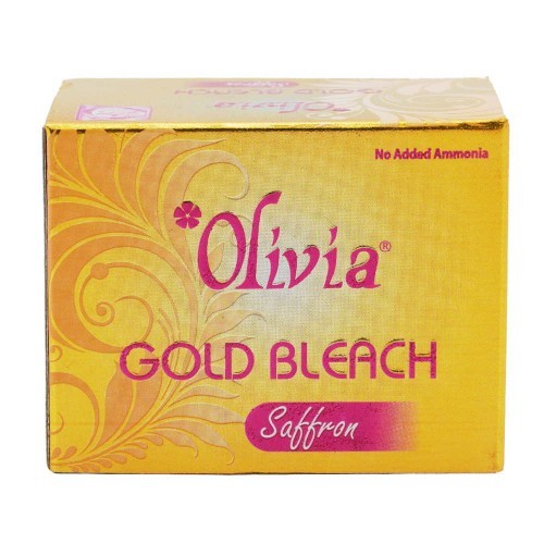 Buy Olivia Gold Bleach (Saffron) 30 g Each Combo Pack Of 5 Online