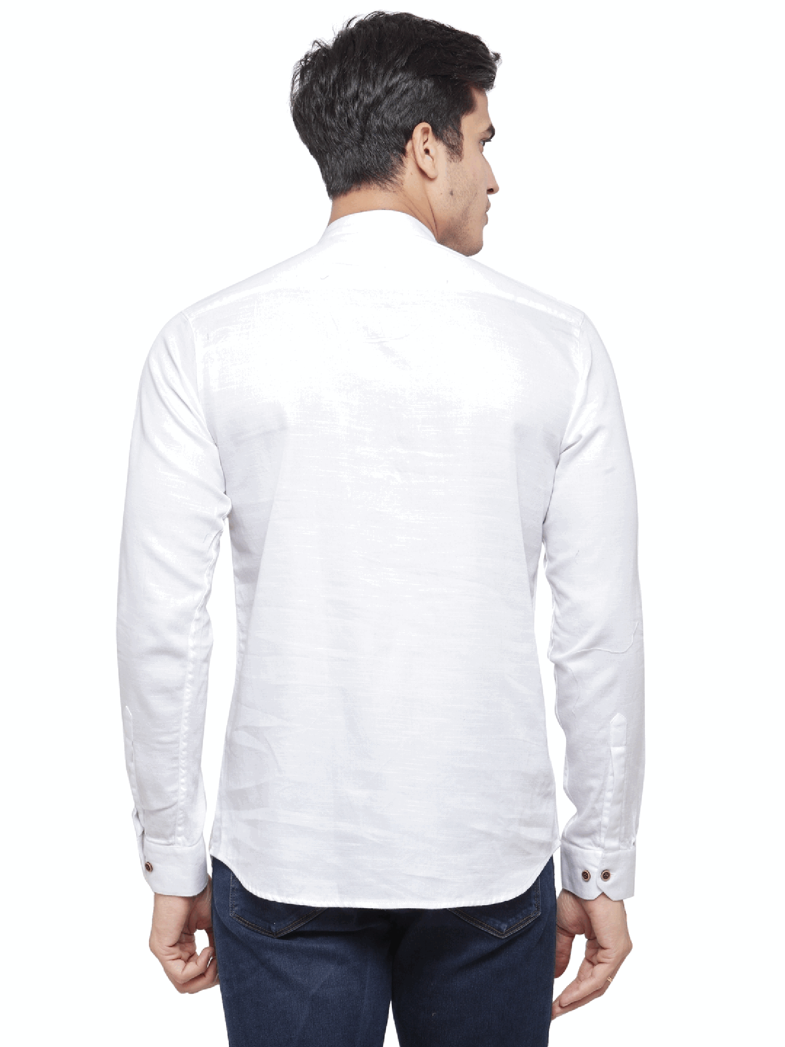 Buy RG DESIGNERS Mens White Solid Short Kurta Online @ ₹919 from ShopClues