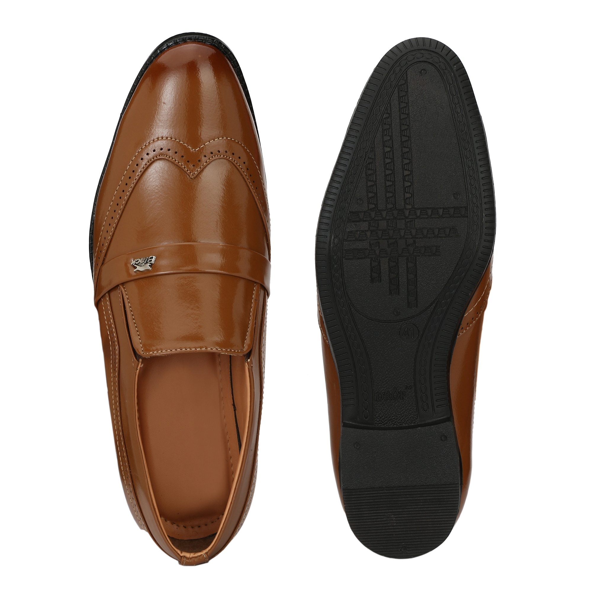 Buy Biggfoot Men�s Brown Slip on Formal Shoes Online Buy Biggfoot Men�s Brown Slip on Formal Shoes Online