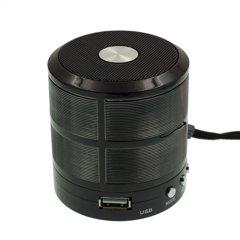Buy Portable New Mini Bluetooth Speaker WS 887(black) Online @ ₹549 ...