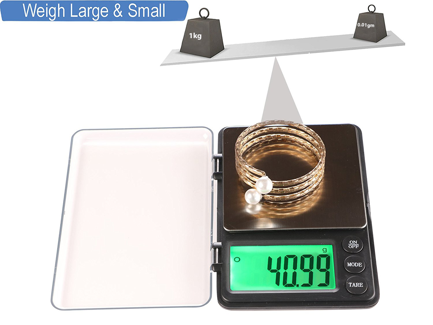 Buy ATOM888 Electronic Digital Jewellery Scale With Max Capacity 1kg