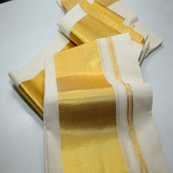 Buy Kerala Traditional Set Mundu Online ₹1200 from ShopClues