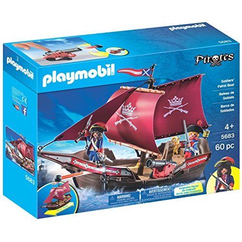 Buy PLAYMOBIL Soldiers Patrol Boat Playset Online @ ₹6508 from ShopClues