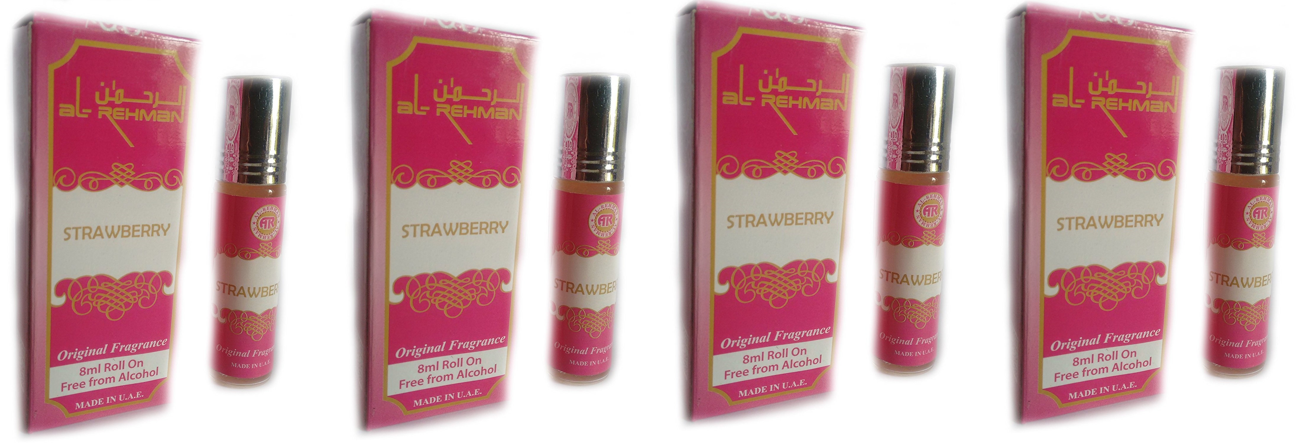 Buy Al-Rehman Brothers Non Alcoholic Strawberry Original Roll On ...