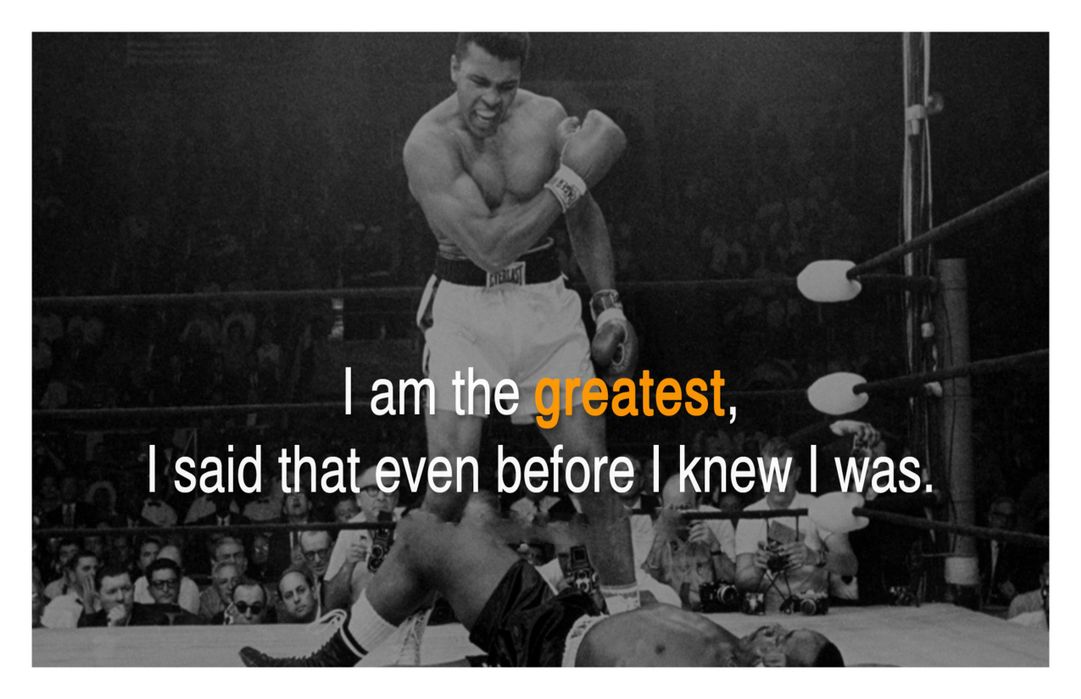 Buy Muhammad Ali Motivational and Inspirational Poster for Room Online ...