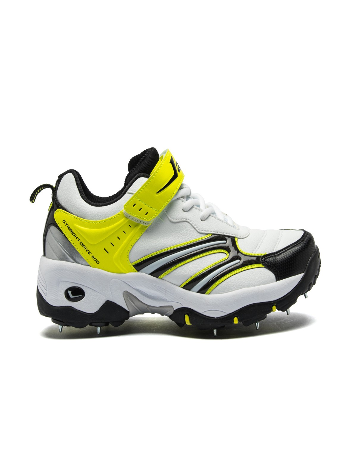 Buy Jazba Straight Drive 300 Men's Cricket Multi Spike Shoes Online