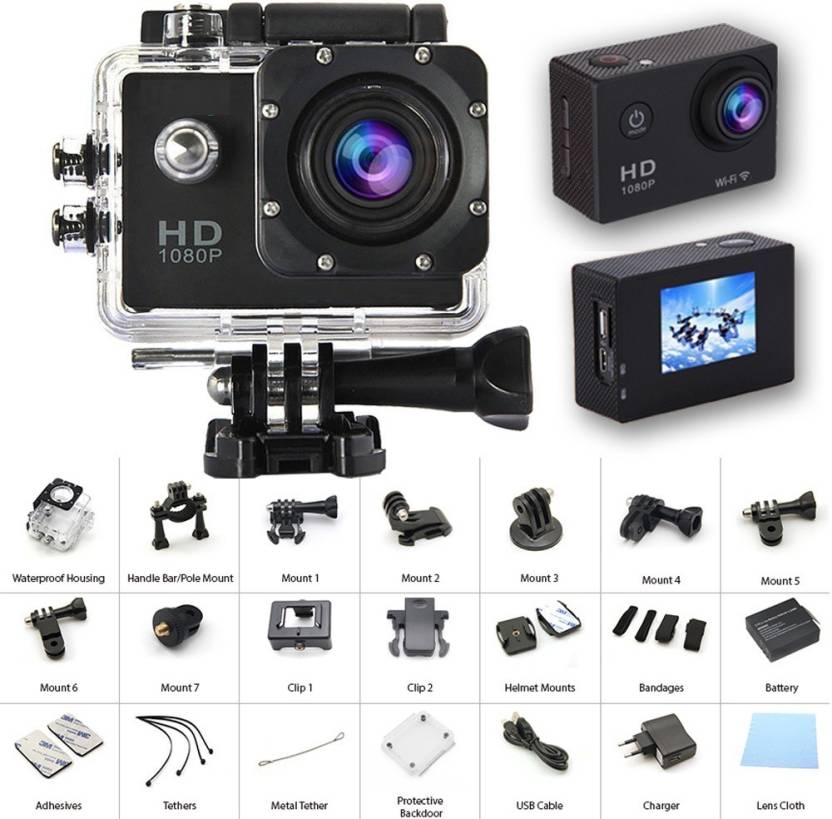 Buy Lionix Action Pro D1080 Recording Camera Sports and Action Camera