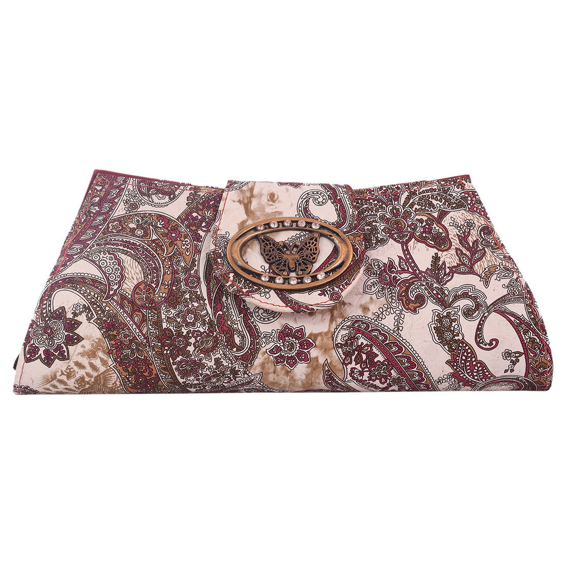 STYLISH TWILL CLUTCH