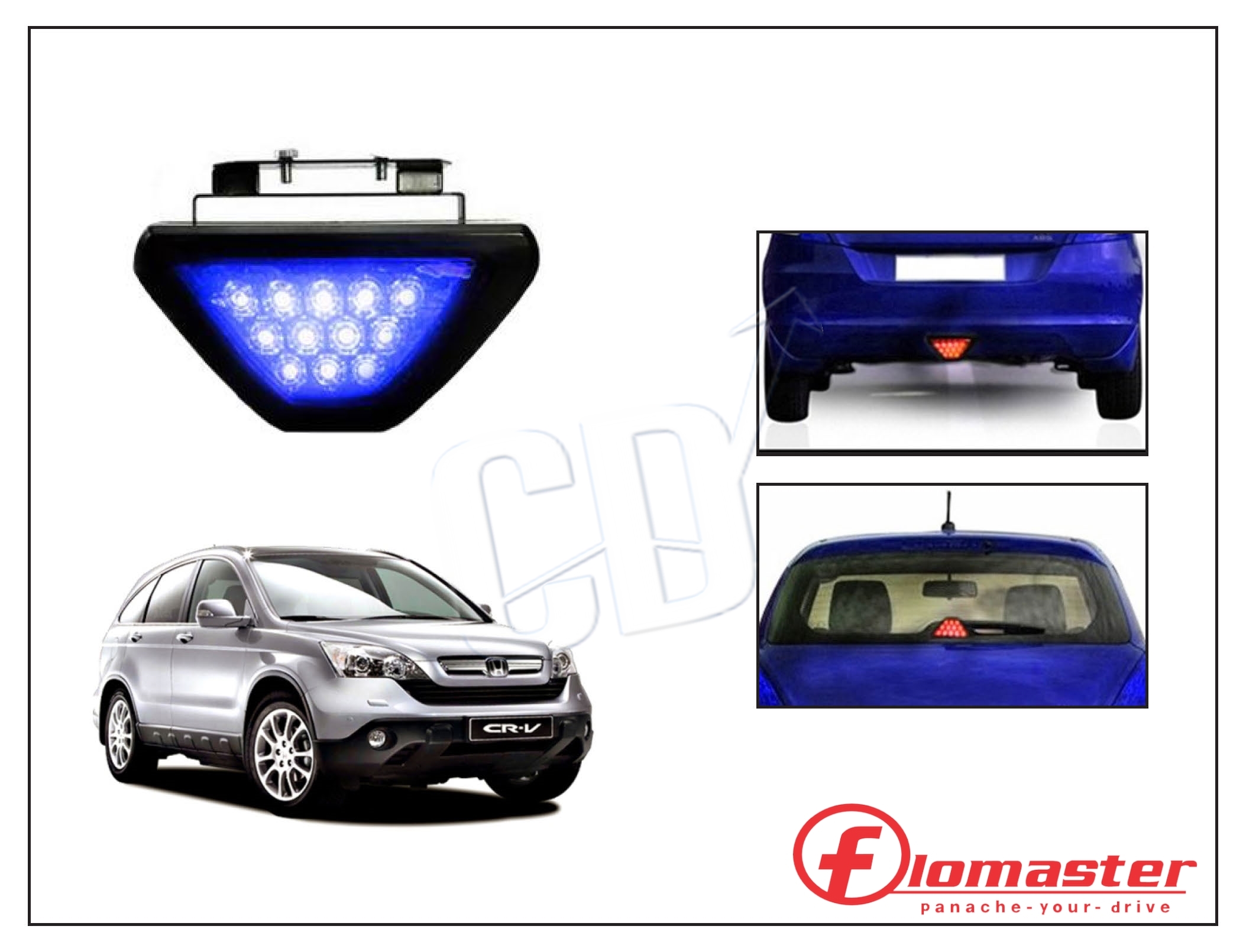 Flomaster Blue Car Brake LightHonda CRV at Best Prices Shopclues