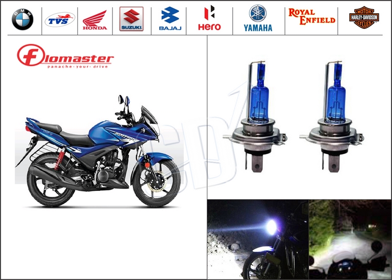 Buy FloMasterHero IGNITOR Bike Headlight Bulbs CYTWhite Online