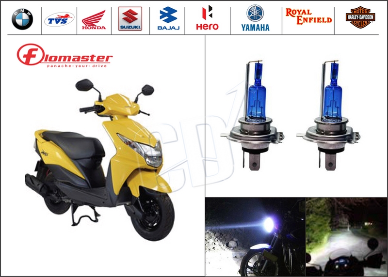 Buy FloMasterHonda DIO Bike Headlight Bulbs CYTWhite Online