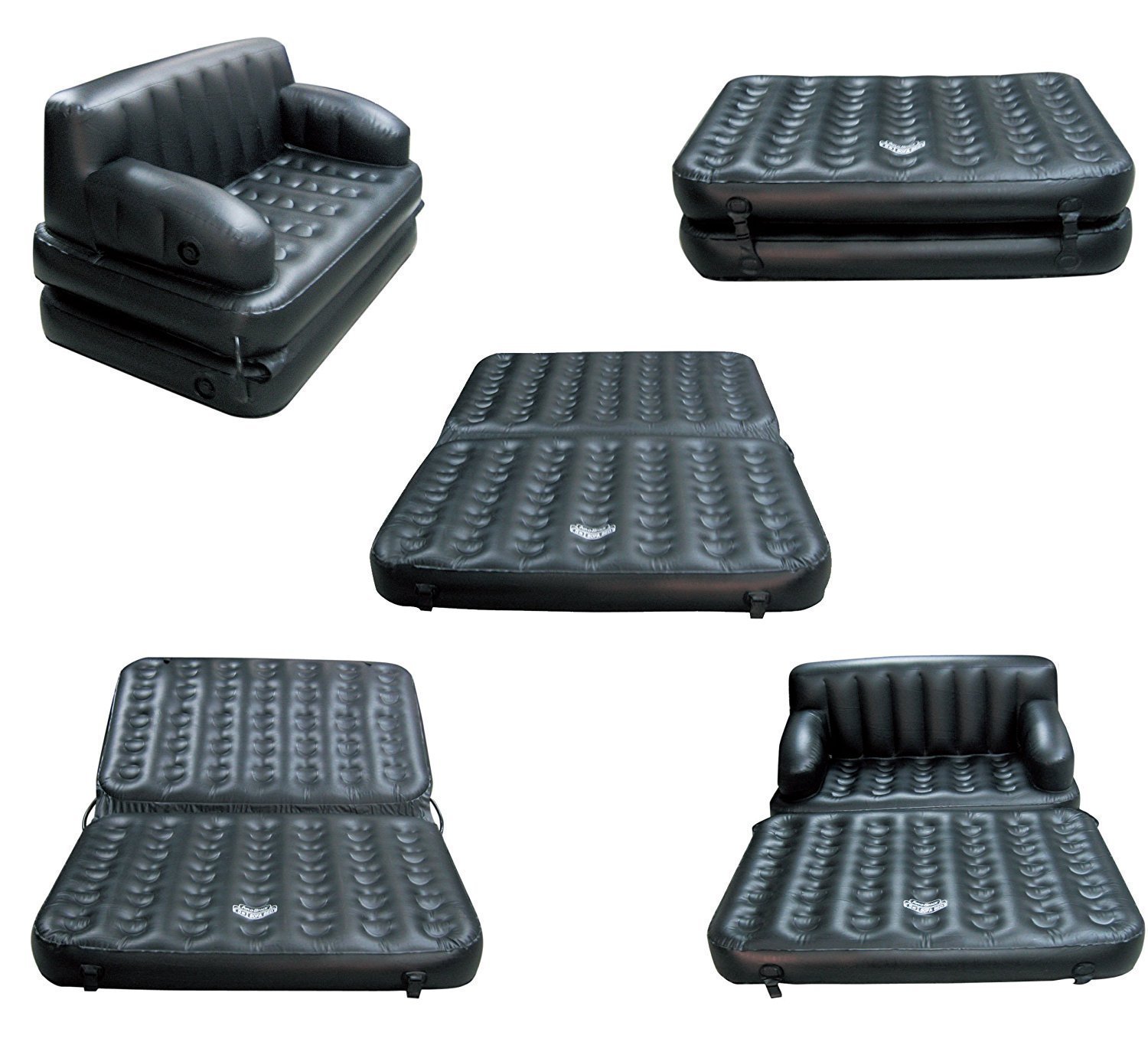 Buy Bestway 5 In 1 Inflatable Sofa Air Bed Couch With Free Electric Pump By Shopaddictions 5847