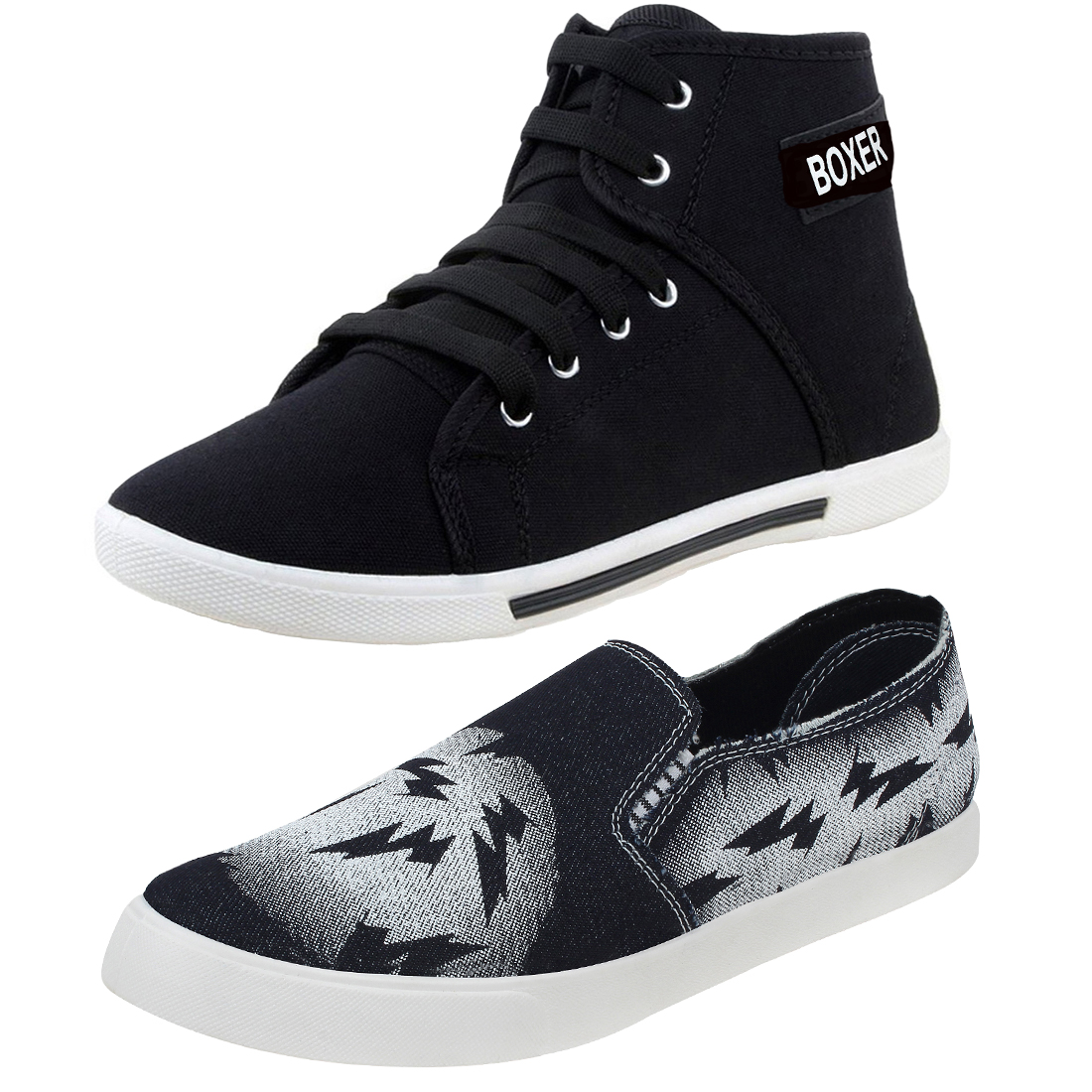 Buy Armado Multicolor Laceup Canvas PVC Sneakers/Casual Buy Armado Multicolor Laceup Canvas PVC Sneakers/Casual