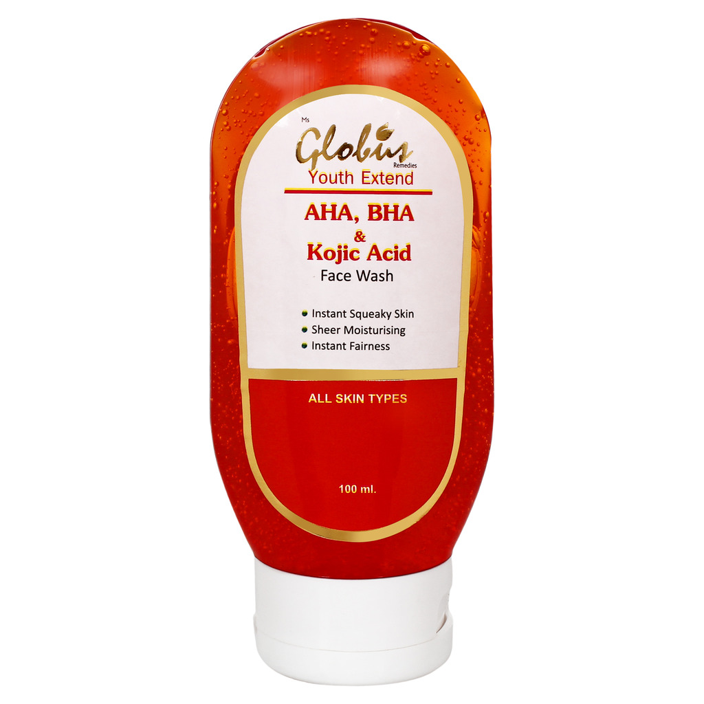 Buy Globus AHA, BHA Kojic Acid Face Wash Online Get 24 Off