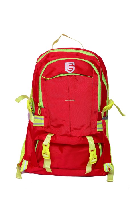 Buy Red Colored Reflector Backpack for Night Travel Online @ ₹1800 from ...
