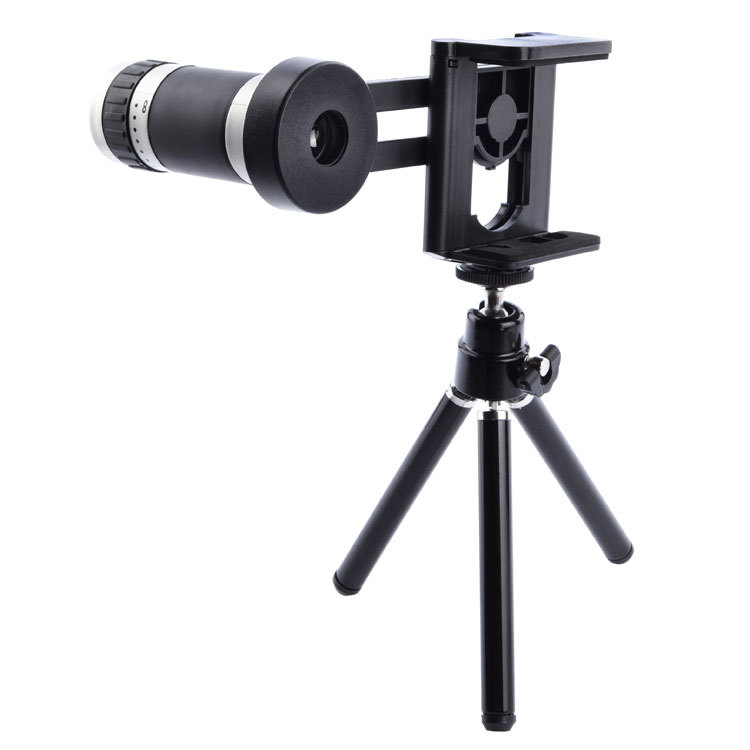 Buy 8X Zoom Universal Mobile Phone Telescope Camera Lens Tripod