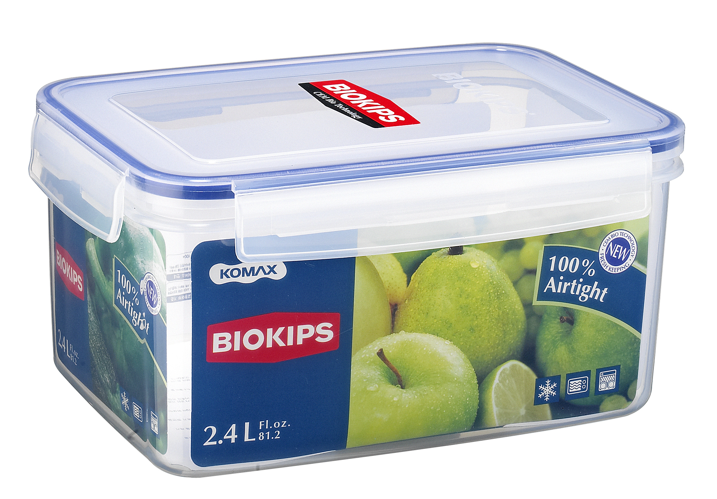 Online Biokips R41 Rectangular and Tall Airtight container 2.4 litres