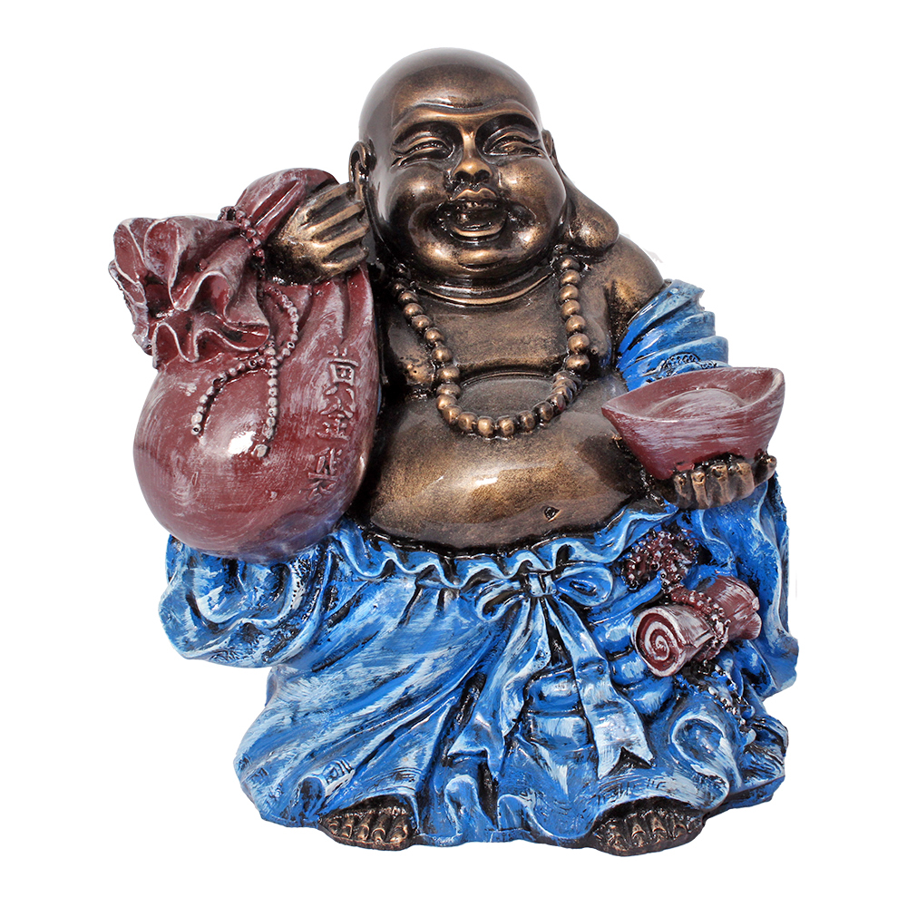 Buy Antique Look Feng Shui Laughing Buddha Handicraft Idol Lord Gautam