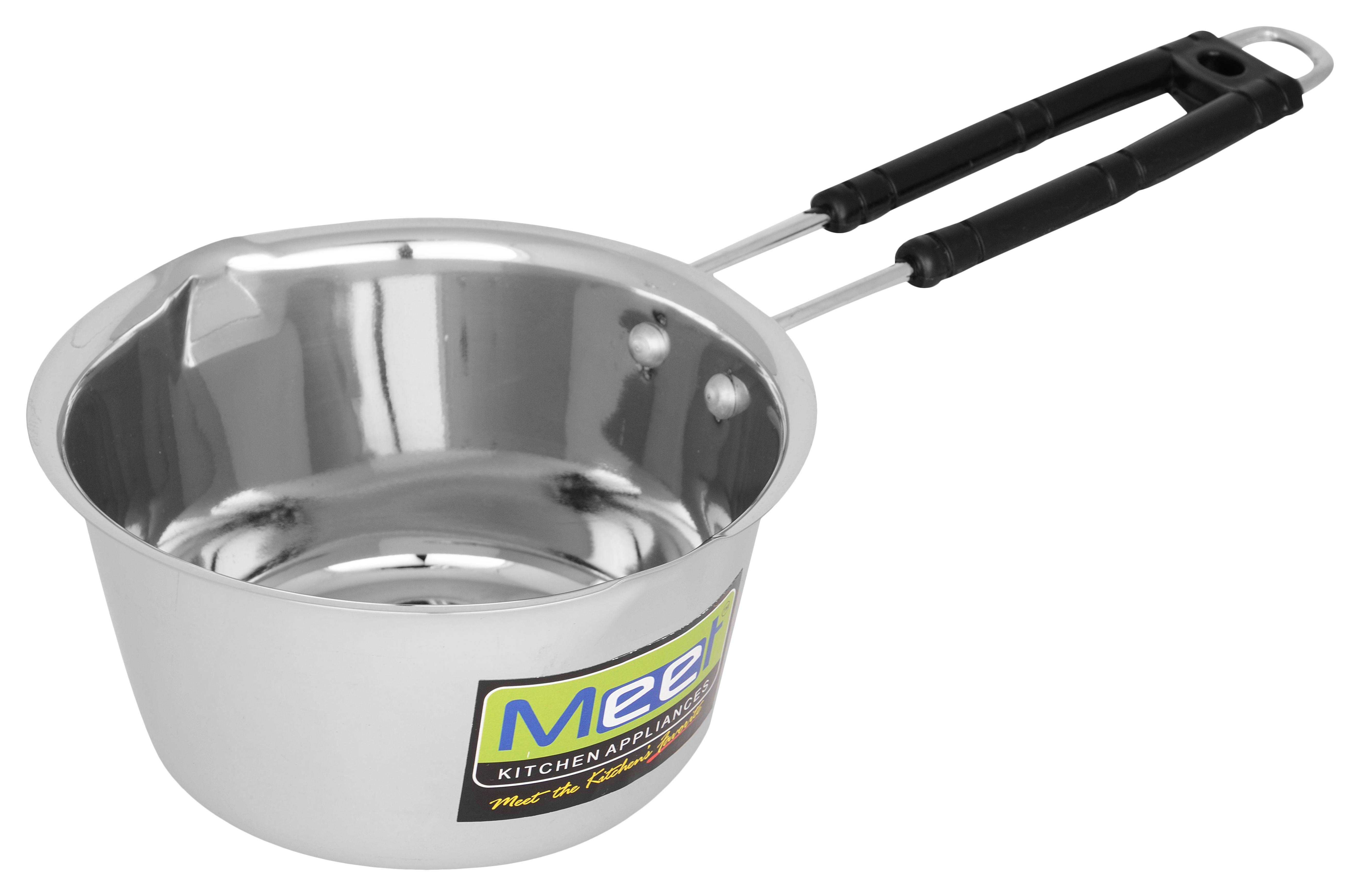 Buy Meet Induction Base Spout Pan 10 Online ₹450 from ShopClues