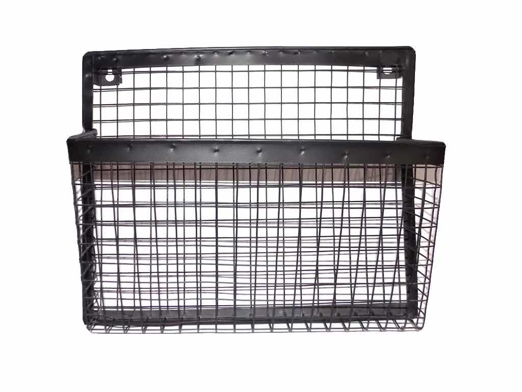 Buy ArtnCrafts Iron Book Rack 10161 (Black Pack of 1) Online ₹649