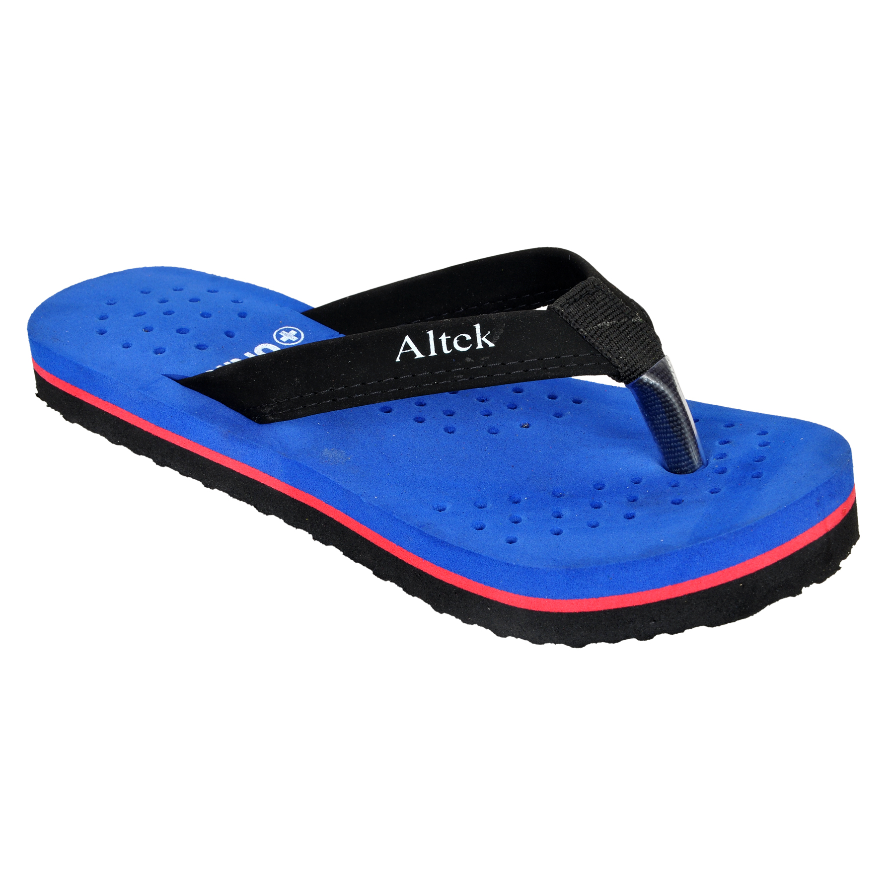 Buy Altek Comfort Orthopedic Blue Flip Flops For Women (foot-fl-1384 ...