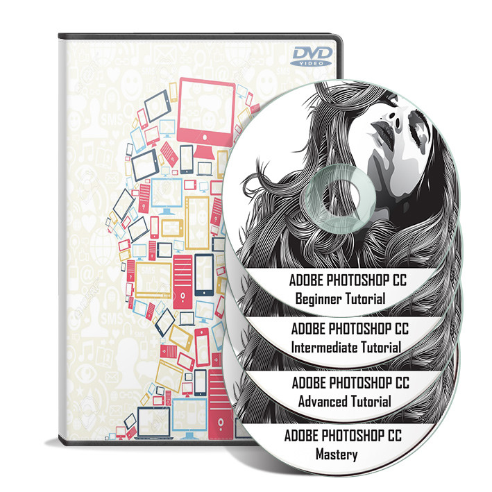 Buy Adobe Photoshop CC Complete A to Z Tutorial (6 DVDs) Online @ ₹1499 ...
