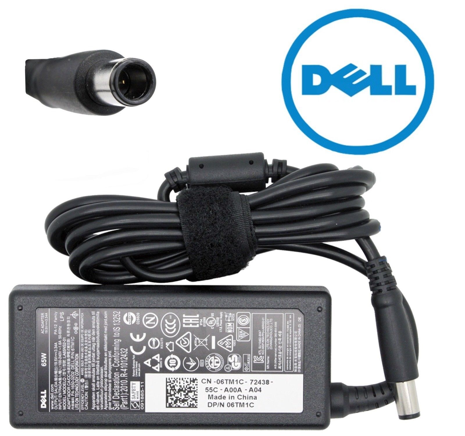 Buy Dell 65W Adapter 6TM1C WithOut Power Cord ONLY BOX OPEN Online