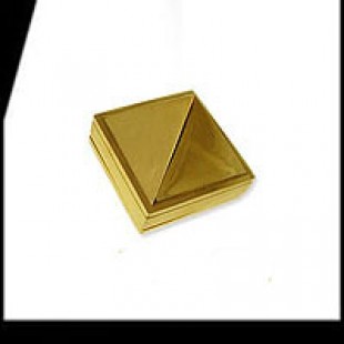 Vastu Nano Brass Pyramid 2.5