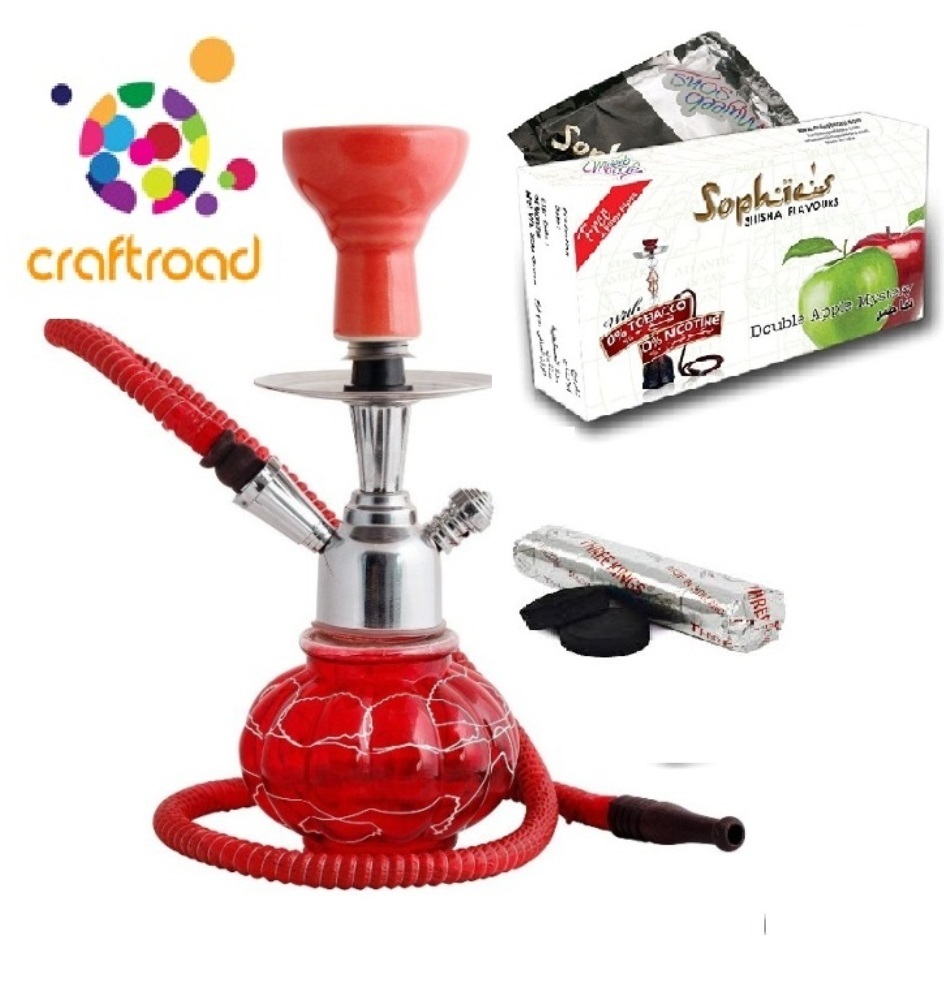 Buy Emarket Hookah With Flavour And Coal 10 Inches Online ₹1799 from ShopClues