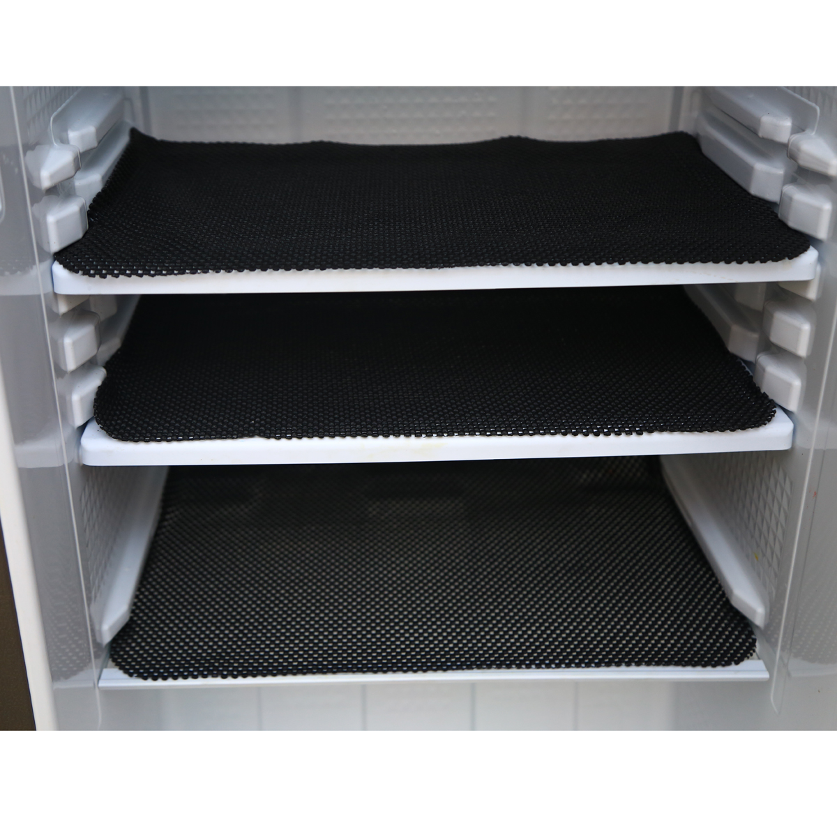 Buy Kuber IndustriesAnti Slip Refrigerator Drawer Mat/ Anti Skid Resistant Fridge Mat (Black