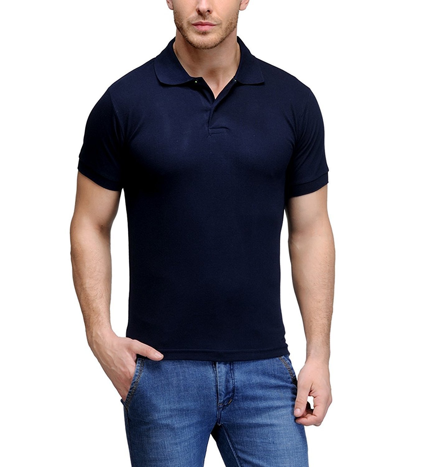 Buy Men's Polo Collar Tshirt from GreatIndiaFashion Online @ ₹299 from ...