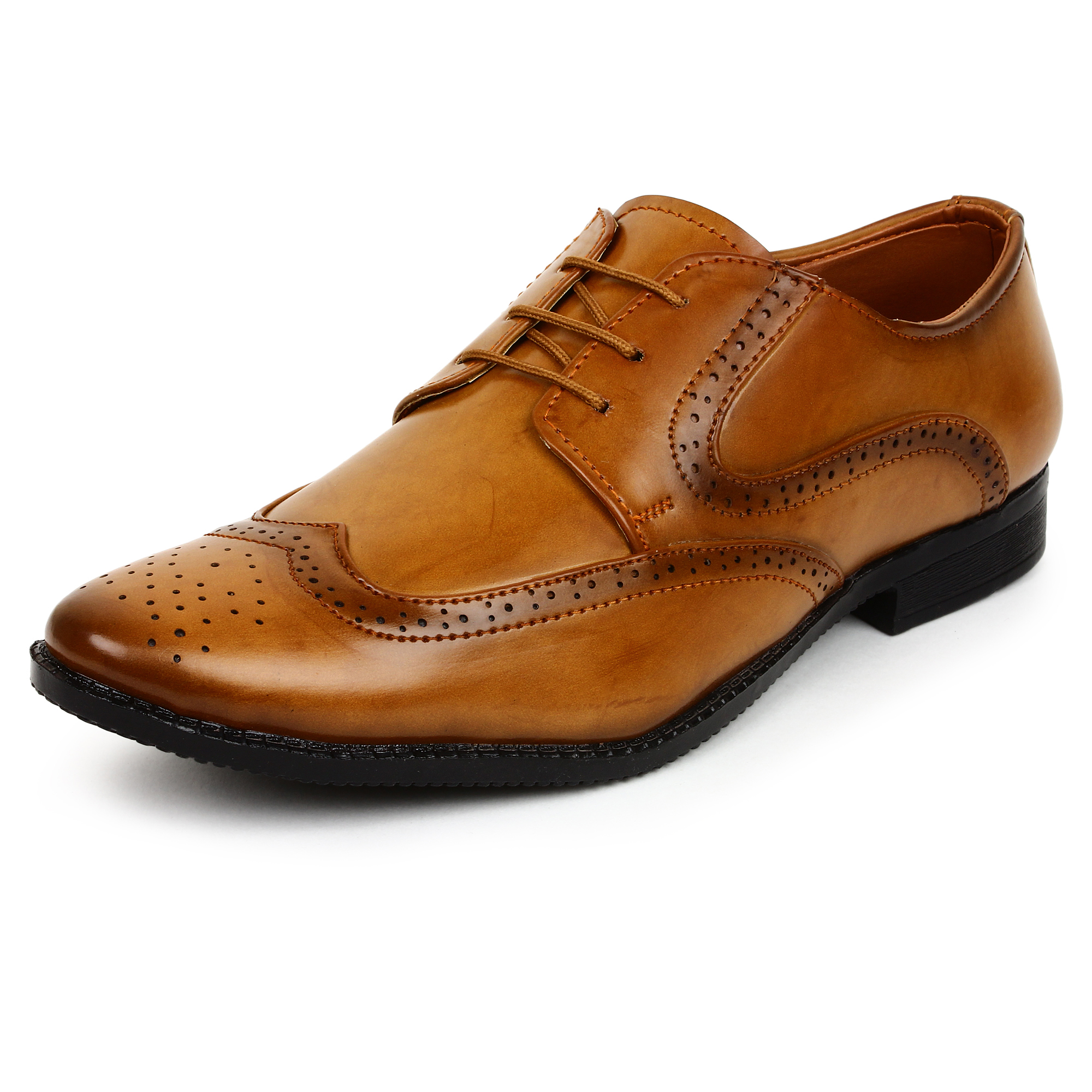 Buy Buwch formal brown shoe for menboys Online @ ₹499 from ShopClues