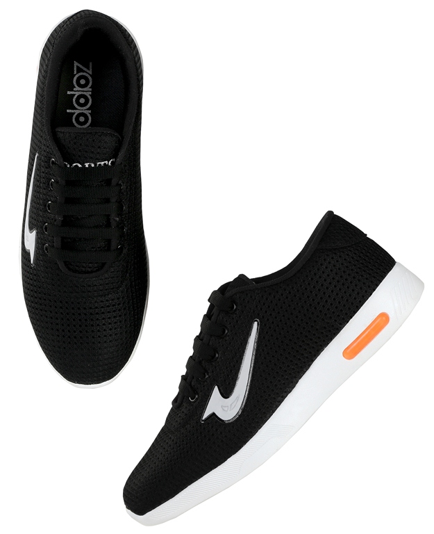 Buy Zappy Men's Black Sports Shoes Online ₹999 from ShopClues
