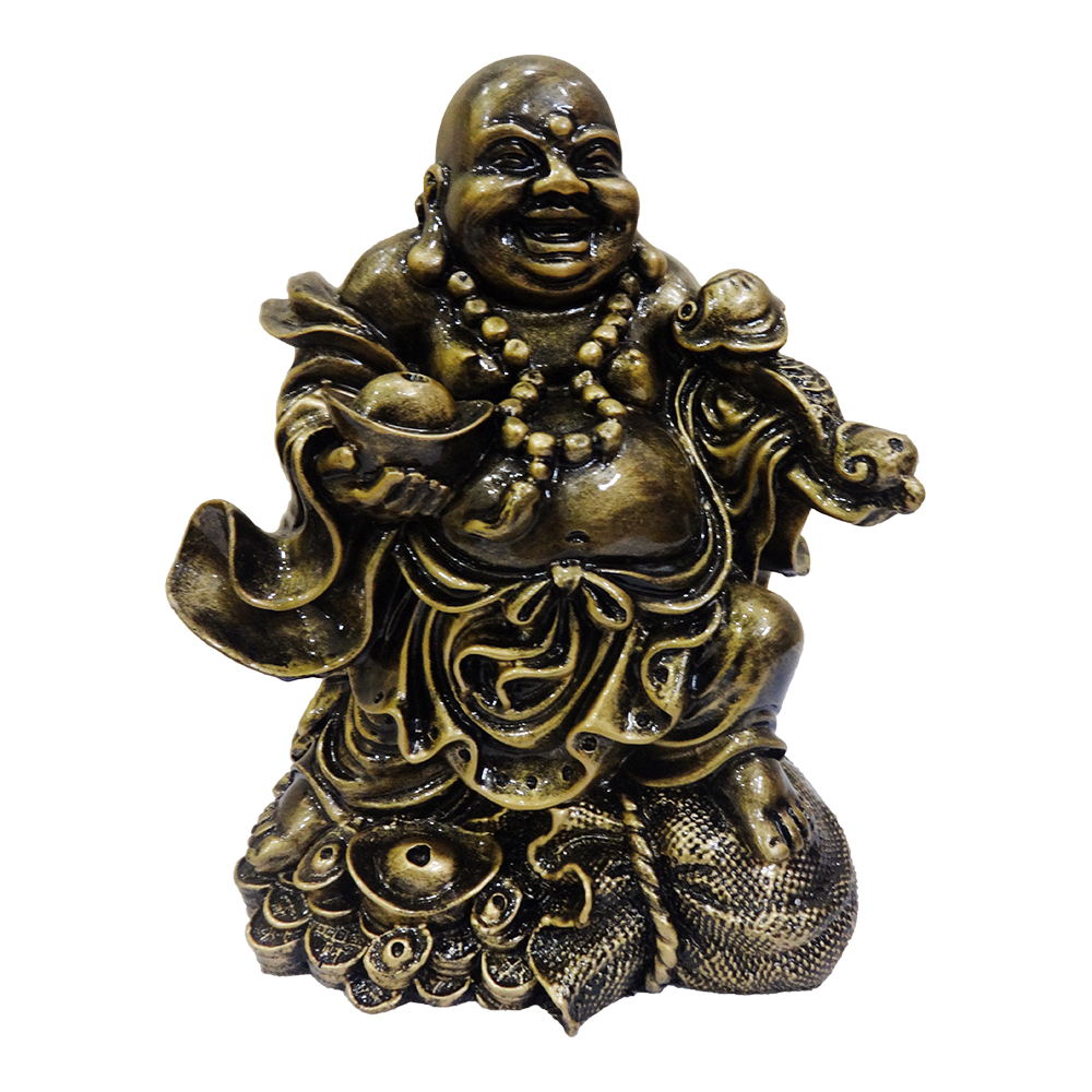 Buy Antique Finish Lord Laughing Buddha Statue God Good Luck Charm