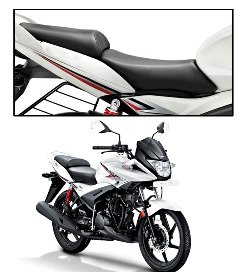 Geargo High Quality Bike Seat Cover For Hero Motocorp Ignitor
