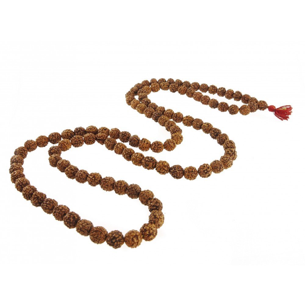 Buy Yuvi Shoppe 5 Face Rudraksha Mala, 5 Mukhi Mala, Jaap Mala , 5mm ...