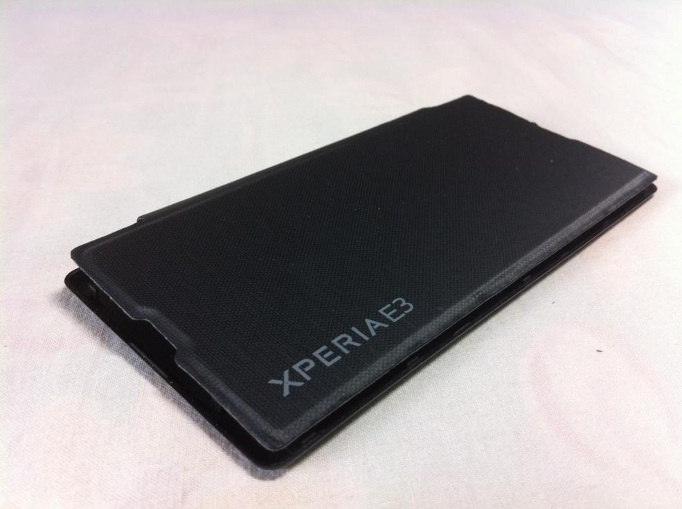 Custodia Con Risvolto In Pelle PU Per Sony Xperia E3 (D2203/D2206/D2243/D2202), Con Chiusura Magnetica E Mini Penna Inclusa, Colore Bianco