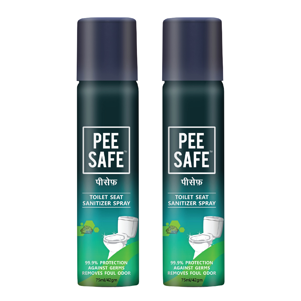Buy Pee Safe Sanitizer Spray (Pack of 2) 75ml each Online ₹360 from ShopClues
