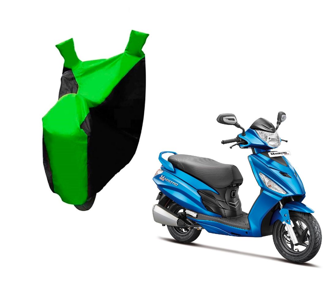 Buy AutoAge Two Wheeler Green Colour Cover for Hero Maestro Edge Online