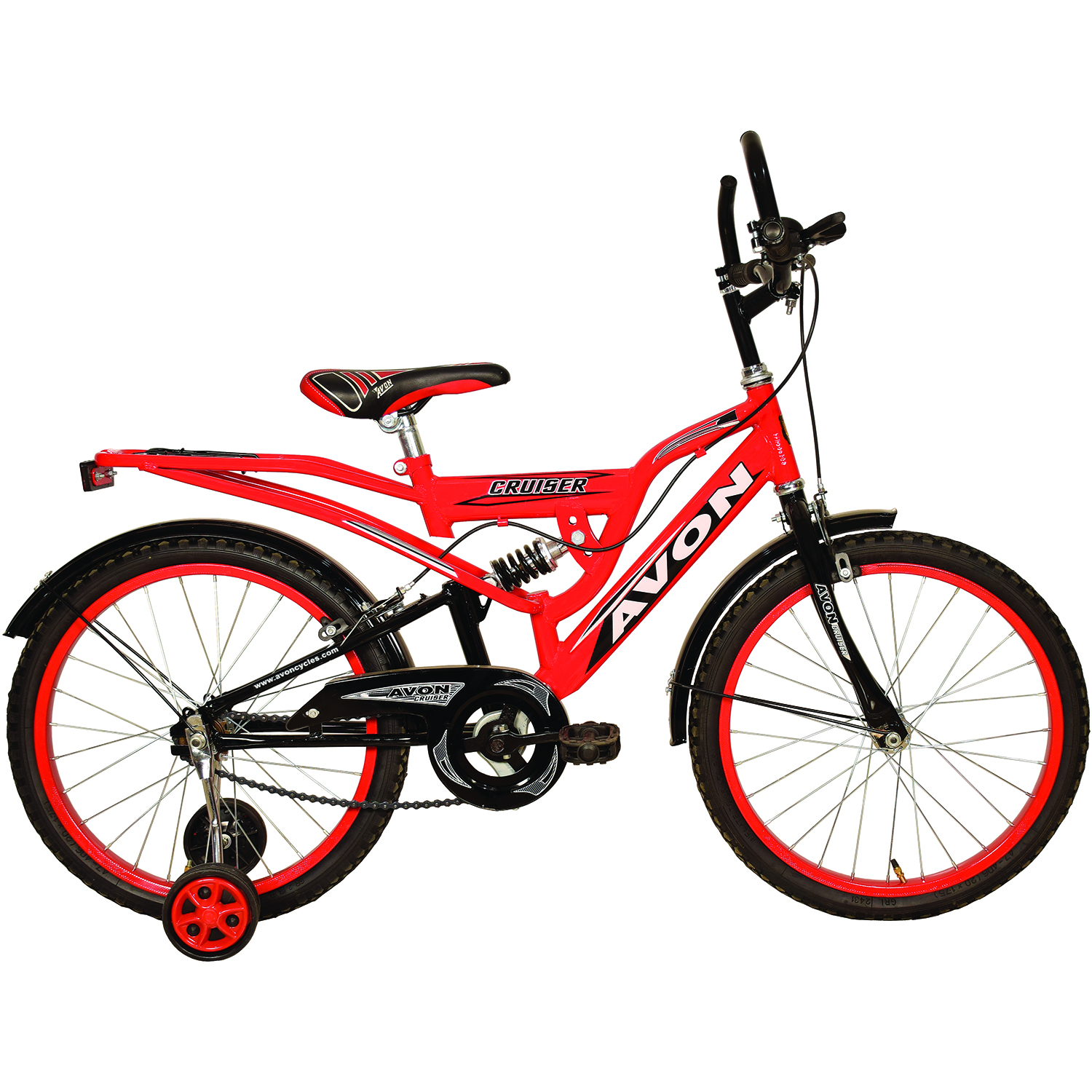 Buy Avon Cruiser 20 Cycle for Boys Red/Black Online ₹4185 from