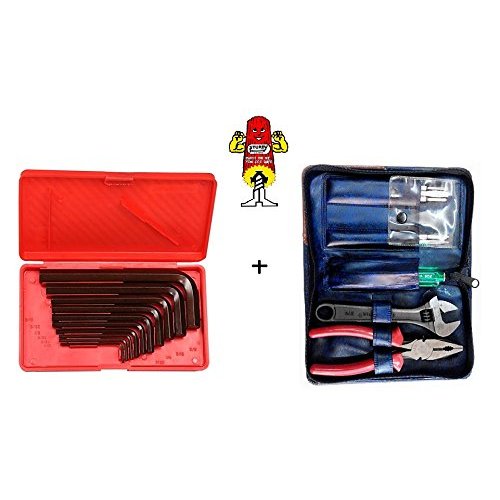 Buy Taparia 1001 Universal Tool Kit + Allen Key Set( Inch sizes) 10
