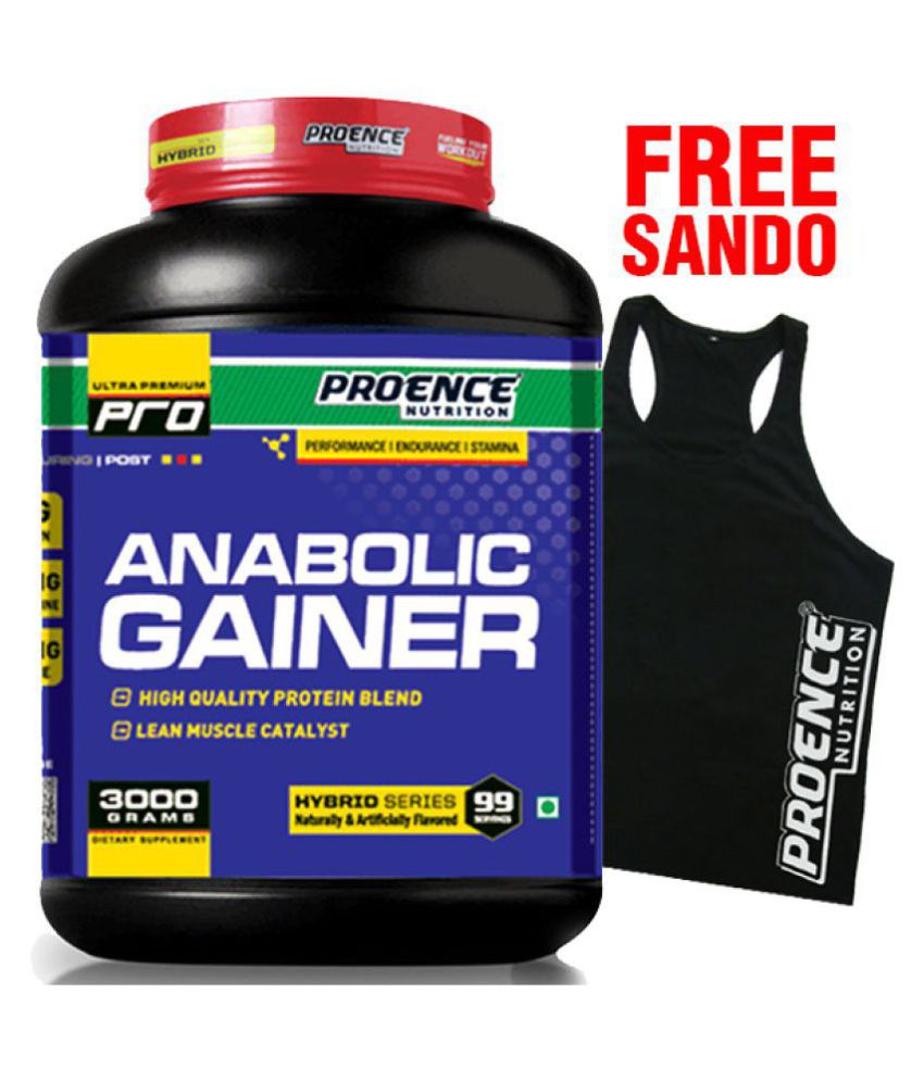 Buy Proence Nutrition Anabolic Gainer 3kg Chocolate Online ₹2499 From Shopclues 1448