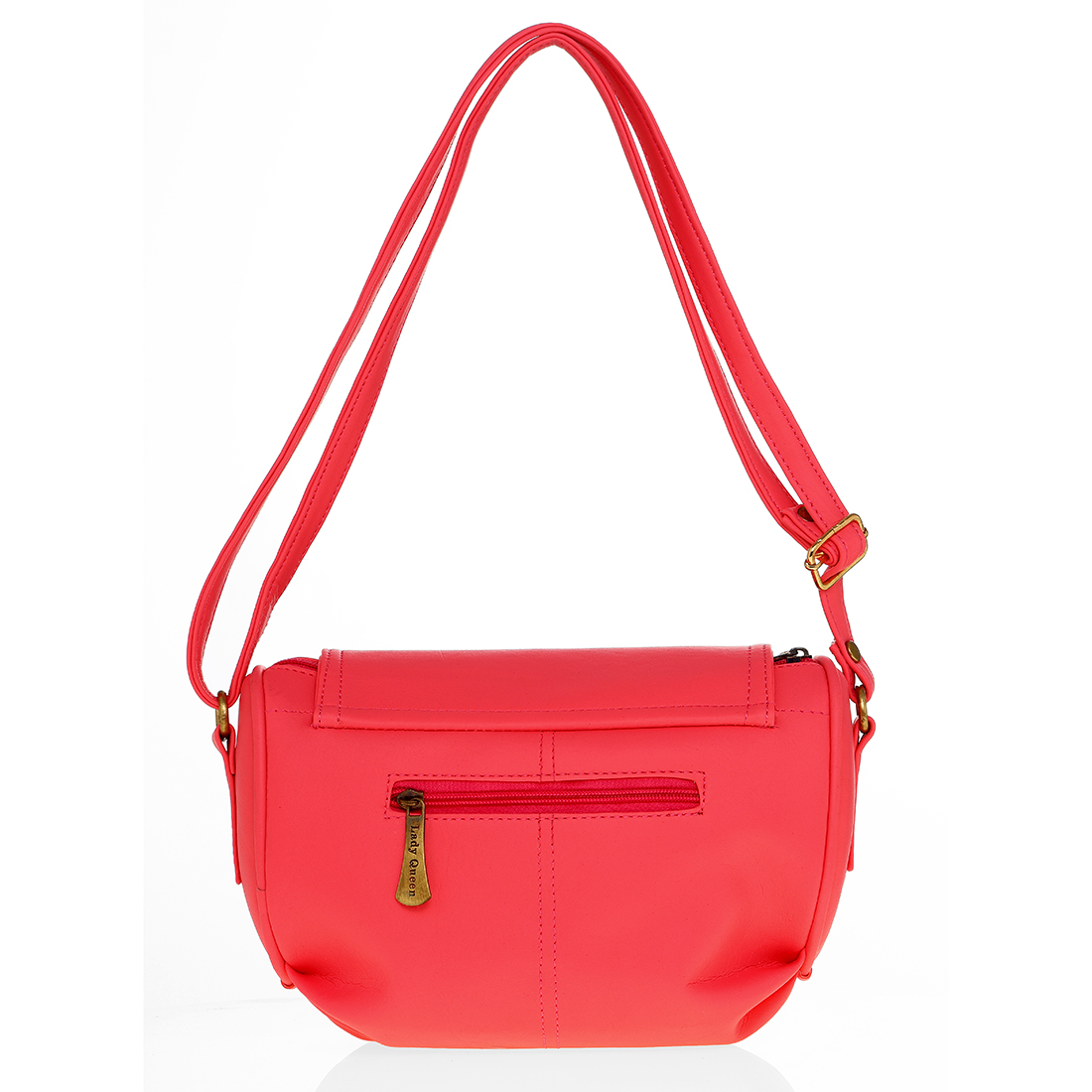 Buy Lady Queen Pink Plain Sling Bag Online @ ₹429 from ShopClues