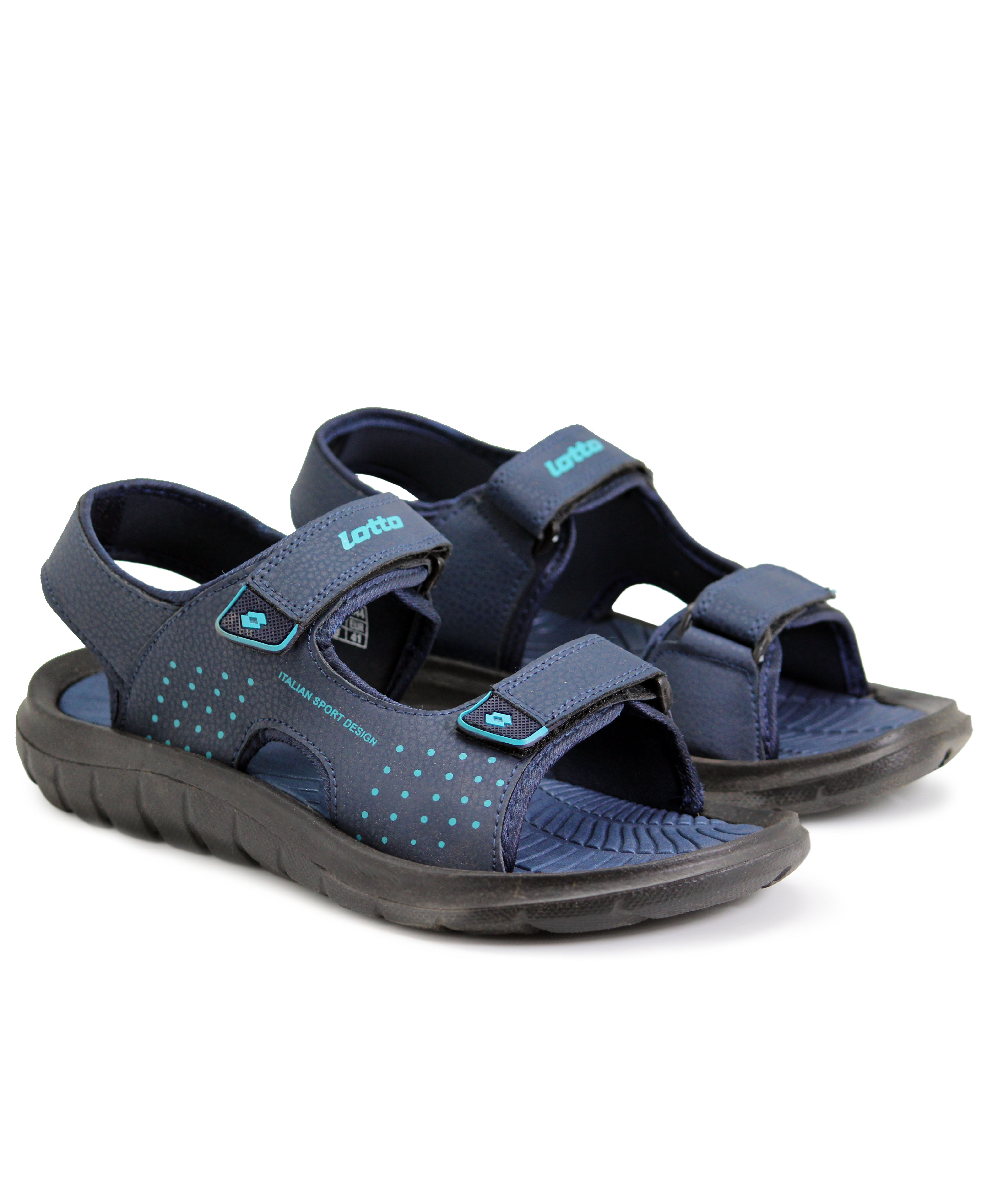 Buy Lotto Vero Navy Aqua Sports Sandal Men Online @ ₹769 from ShopClues