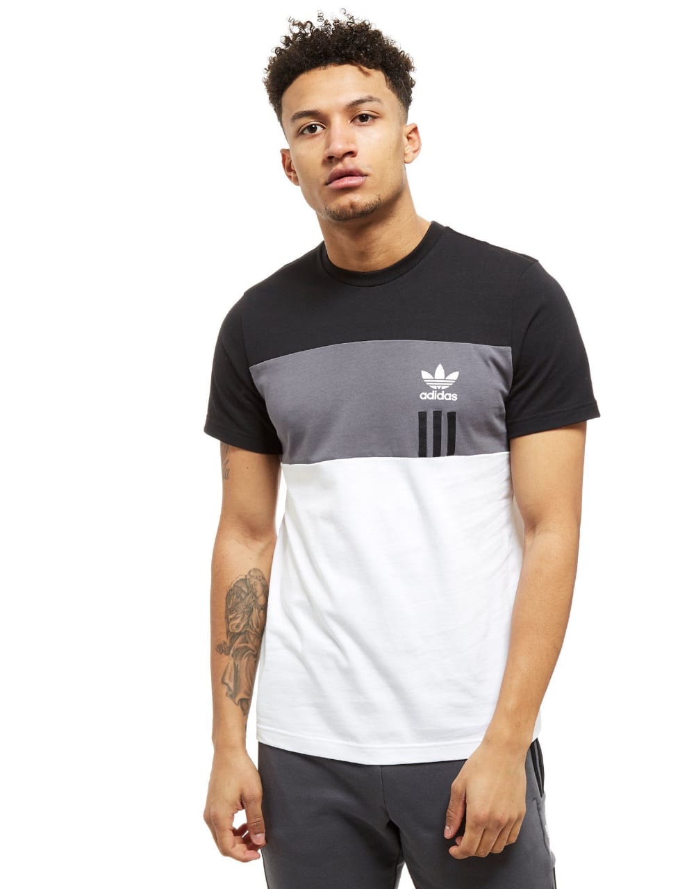 Buy Adidas Men's Black Polyester T-Shirt Online - Get 9% Off